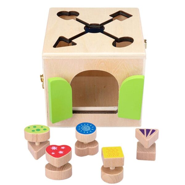 Creations Little Lock Box Wooden Montessori Educational Toys Kids