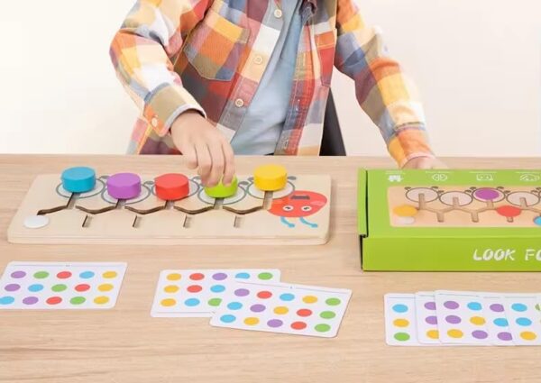 Caterpillar Color Match Game for Kids