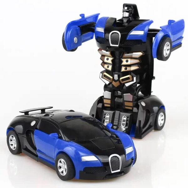 Cable World Plastic Battery Operated Converting Car to Robot