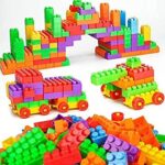RUTV Building Blocks Toy for with Wheel