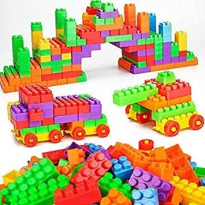 RUTV Building Blocks Toy for with Wheel