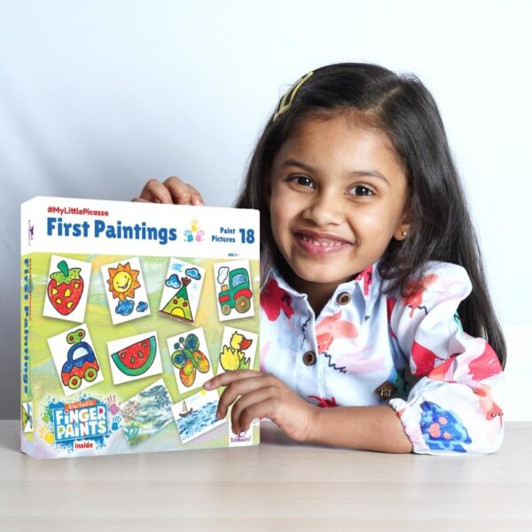 TOYKRAFTT Finger Painting for Toddlers