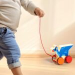 Walking Wooden Toy Animal Push and Pull Along Toy