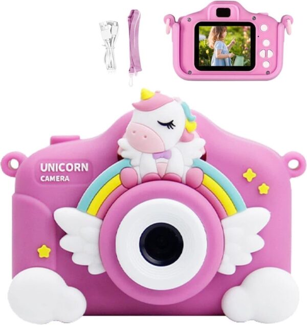 JOEJOE ® Unicorn Pink Digital Camera Toy for Kids