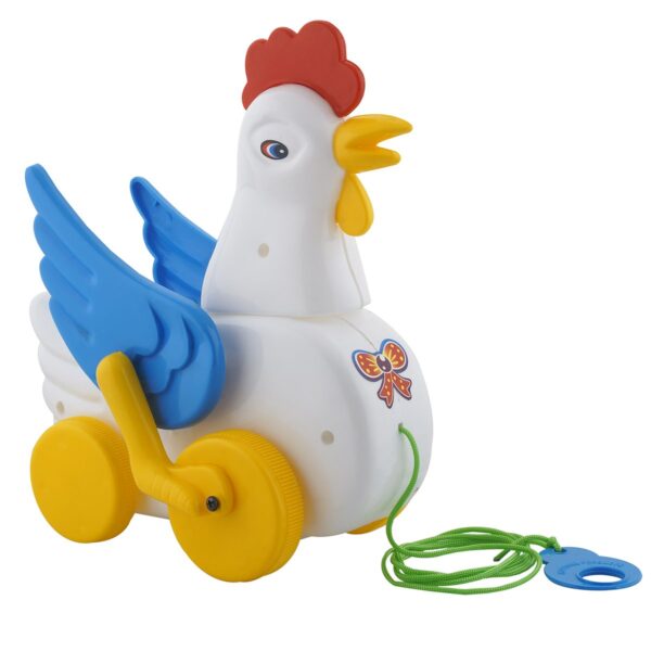 Aarushi Morning Cock Pull Along with Moving Toy
