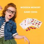 TINY TOYS CO Kids Wooden Memory Board Game