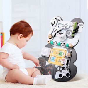 Enakshi® Montessori Busy Board Wooden Sensory Toys