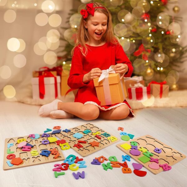 Novo Baby Wooden Learning Educational ABCD Board for Kids