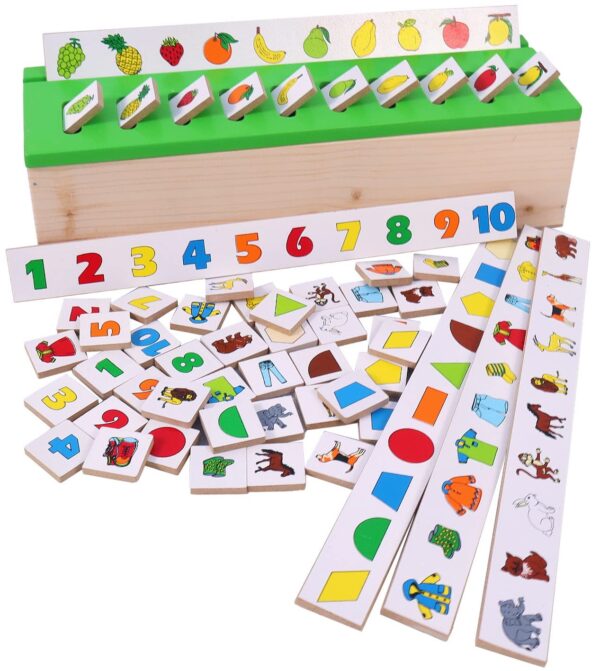 Toyshine Wooden Classification Sorting Box