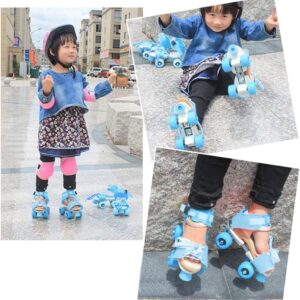 FAMOUS QUALITY Adjustable Indoor/Outdoor Wheel Roller Skates