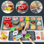 BNF® Kids BBQ Grill Play Kitchen Accessories for Boys Girls