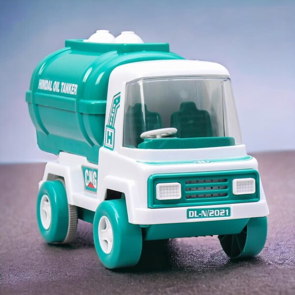 Toys Treasure We Deliver Smiles Friction Powered Push and Go Deluxe Oil Tanker Truck