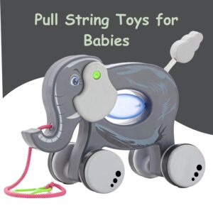Lefan Elephant Pull Along Toy