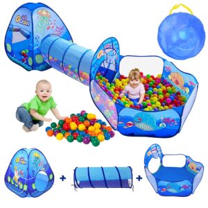 Wembley 3-In-1 Ocean Ball Pool Tunnel For Kids