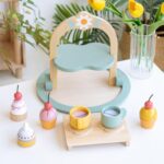 Wooden Dessert Cake Food Set