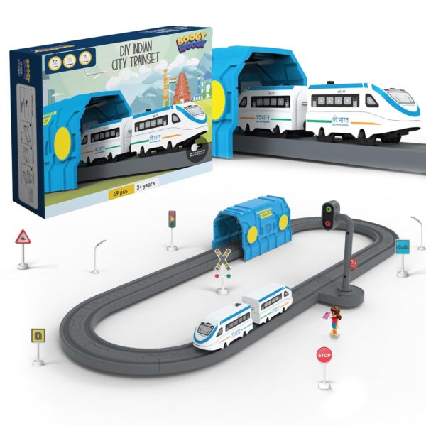 BOOGYWOOGY Vande Bharat Express Toy Train Set