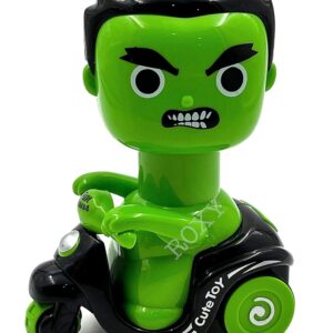 Superhero Scooter Toy For Kids Push And Go Action
