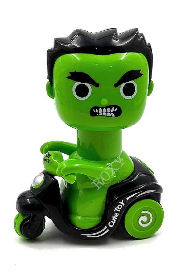 Superhero Scooter Toy For Kids Push And Go Action