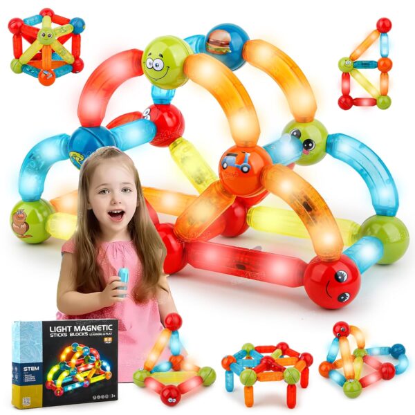 Zest 4 Toyz Magnetic Sticks Building Blocks for Kids
