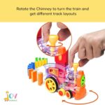 JOYJUNGLE Train Toy Domino Set for Kids