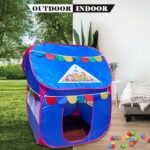 Homecute Foldable Pop Up Hut Type Kids Toys Play Tent