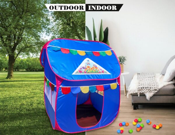 Homecute Foldable Pop Up Hut Type Kids Toys Play Tent