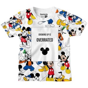 BONKIDS Boy's Cartoon Regular Fit T-Shirt