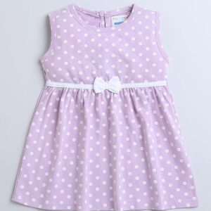 BUMZEE Girls Sleeveless Mini Frock
