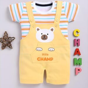 Baby Boy Cute Mamma's Munckin Dungaree