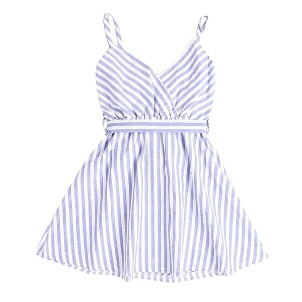 Baby-Girl's Cotton Empire Waist Knee-Length Dress