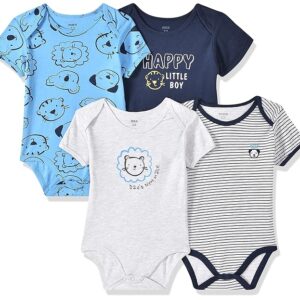 Baby boys Printed Anti-Bacterial Bodysuit