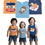 Boys & Girls Cotton T-Shirts Kids Regular Fit Tees