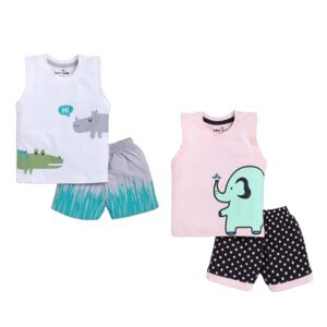 Boys & Girls Unisex T-shirt and Shorts