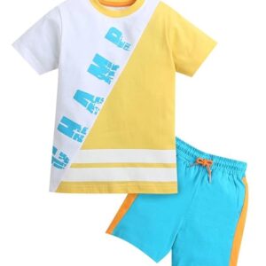Boys Half Sleeves T-Shirt & Short Set