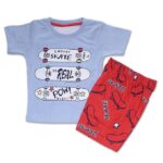 Cotton T-Shirt & Shorts Coord Set