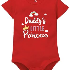 Daddy's Princess Baby Girl Romper
