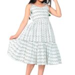 Fashion Dream Girl’s Cotton Calf Length Dress