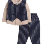Full Sleeves Shirt Waistcoat & Pant Set