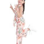 Girls Floral Top & Palazzos Sets