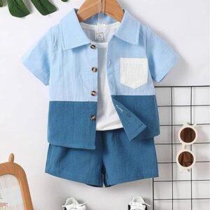 Half Sleeve Shirt & Short Clothing Set