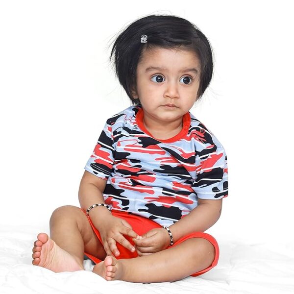 Half Sleeve T-shirt & Short Trendy Summer Clothing Sets