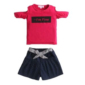 Hopscotch Boys Cotton Shorts Set