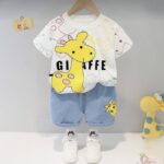 I.T T-shirt and Short Set for Baby Boys & Baby Girls