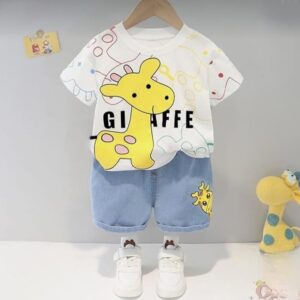 I.T T-shirt and Short Set for Baby Boys & Baby Girls