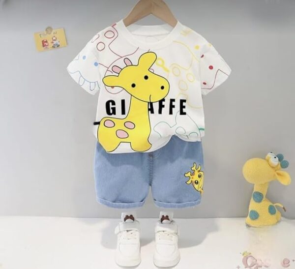 I.T T-shirt and Short Set for Baby Boys & Baby Girls