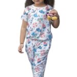 Kids Cotton Printed Cord Set for Girl and Boy