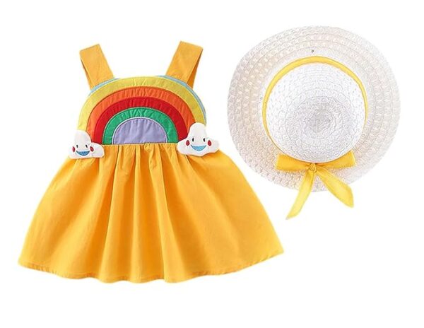 Princess Knee Length Dress Frock
