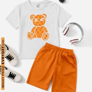 Printed Tshirt and Shorts Co-ords Set
