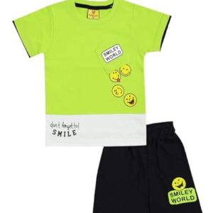 Round Neck Half Sleeve T-shirt & Short