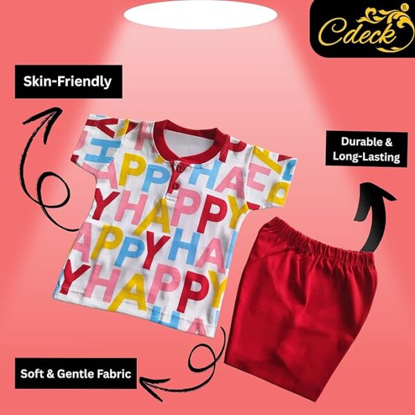 Soft Hosiery Cotton T-Shirt & Shorts Set